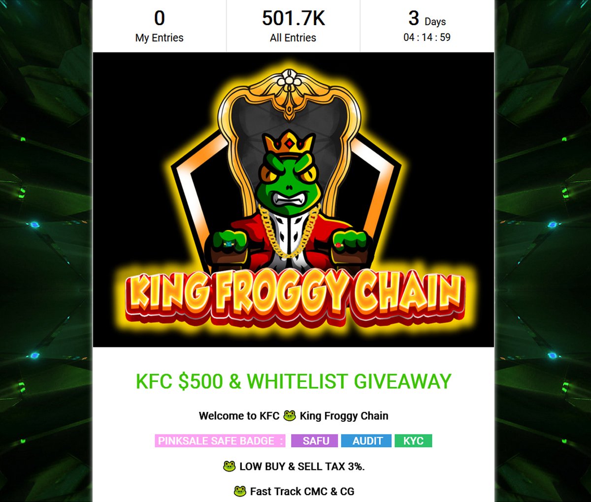 King Froggy Chain tweet media