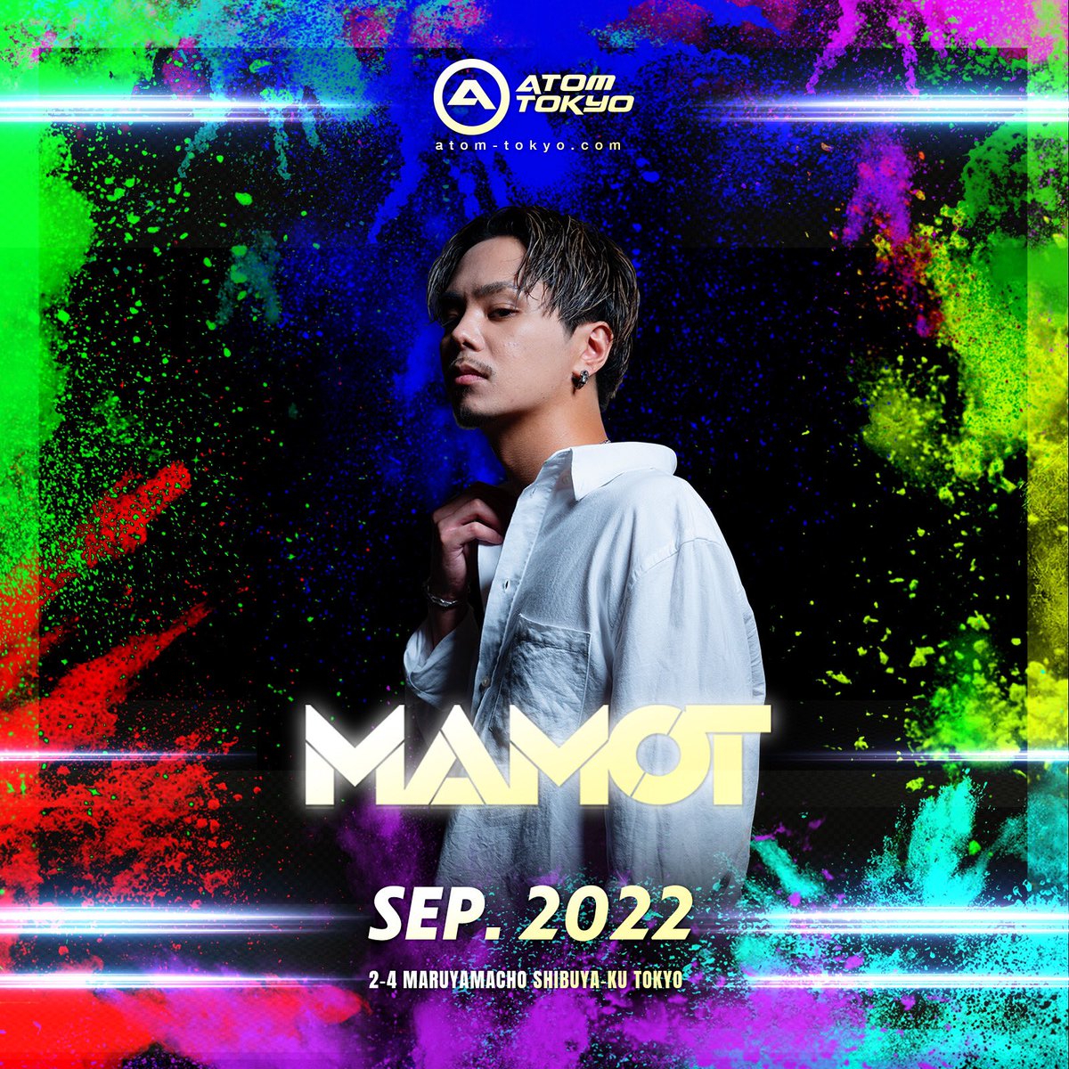 atom_tokyo_info's tweet photo. 9/25 ATOM TOKYO Sunday
@djkomori @DJ_MAMOT https://t.co/dJ2kRUmqhL