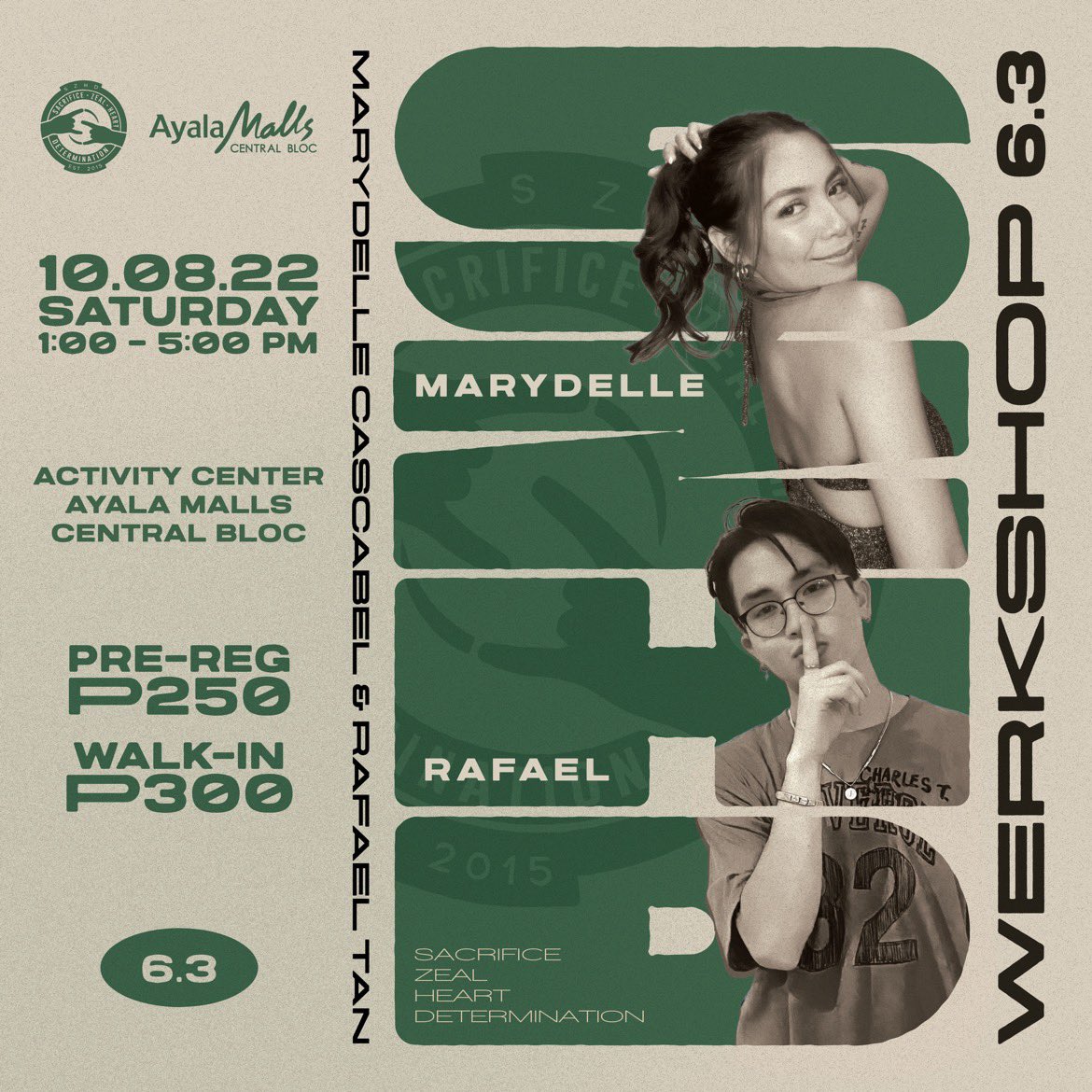 szhdofficial's tweet photo. Y’all wanted more, so here we go!

SZHD WERKSHOP 6.3 is here!🔥

Our featured choreographer for this month is MARYDELLE CASCABEL along with our very own, RAFAEL TAN!

Contact any SZHD member for pre-registration.
See you real soon and let's have fun!

© Stan Anthony Burgos Rabuya https://t.co/SnXYJSFM9y