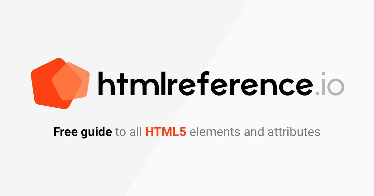 carmenansio's tweet image. #HTML5 #webdev #resources #free
Os dejo por aquí &quot;HTML Reference&quot;, una guía gratuita con todos los elementos y atributos de HTML5 👇

buff.ly/2PxmOua