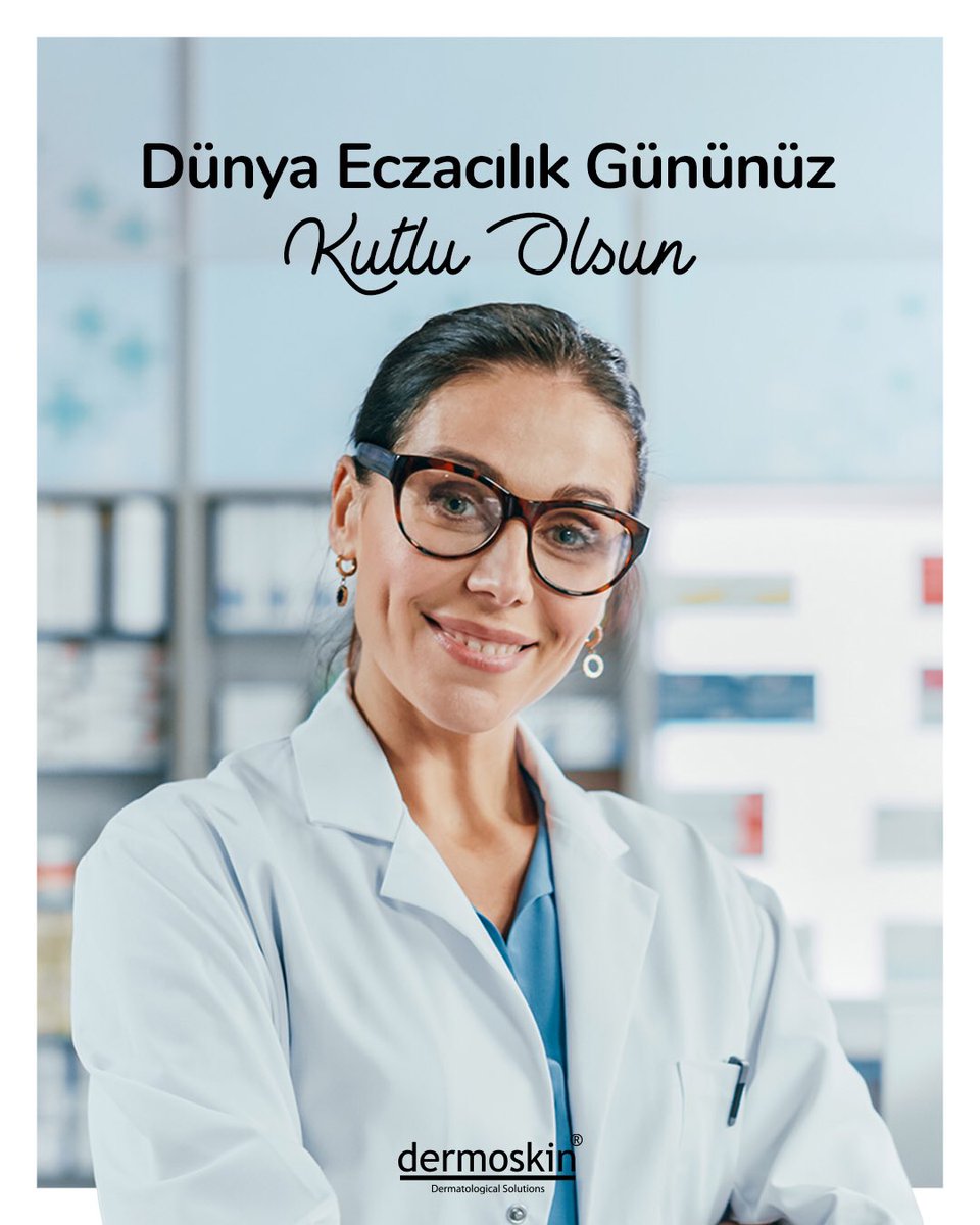 dermoskin_'s tweet photo. Gece gündüz sağlık için emek veren tüm eczacılarımıza minnettarız. Eczacılar Gününüz kutlu olsun. 🥼🤍

#EczacılarGünü #KutluOlsun https://t.co/aqAN75Sg4C