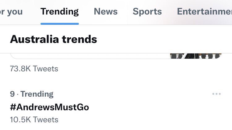 Andrews wasn’t at the #AFLGrandFinal because he knows he’d have caused an uproar of booing from the crowd. Nobody can stand the prick as evidenced by the amount tweeting #AndrewsMustGo