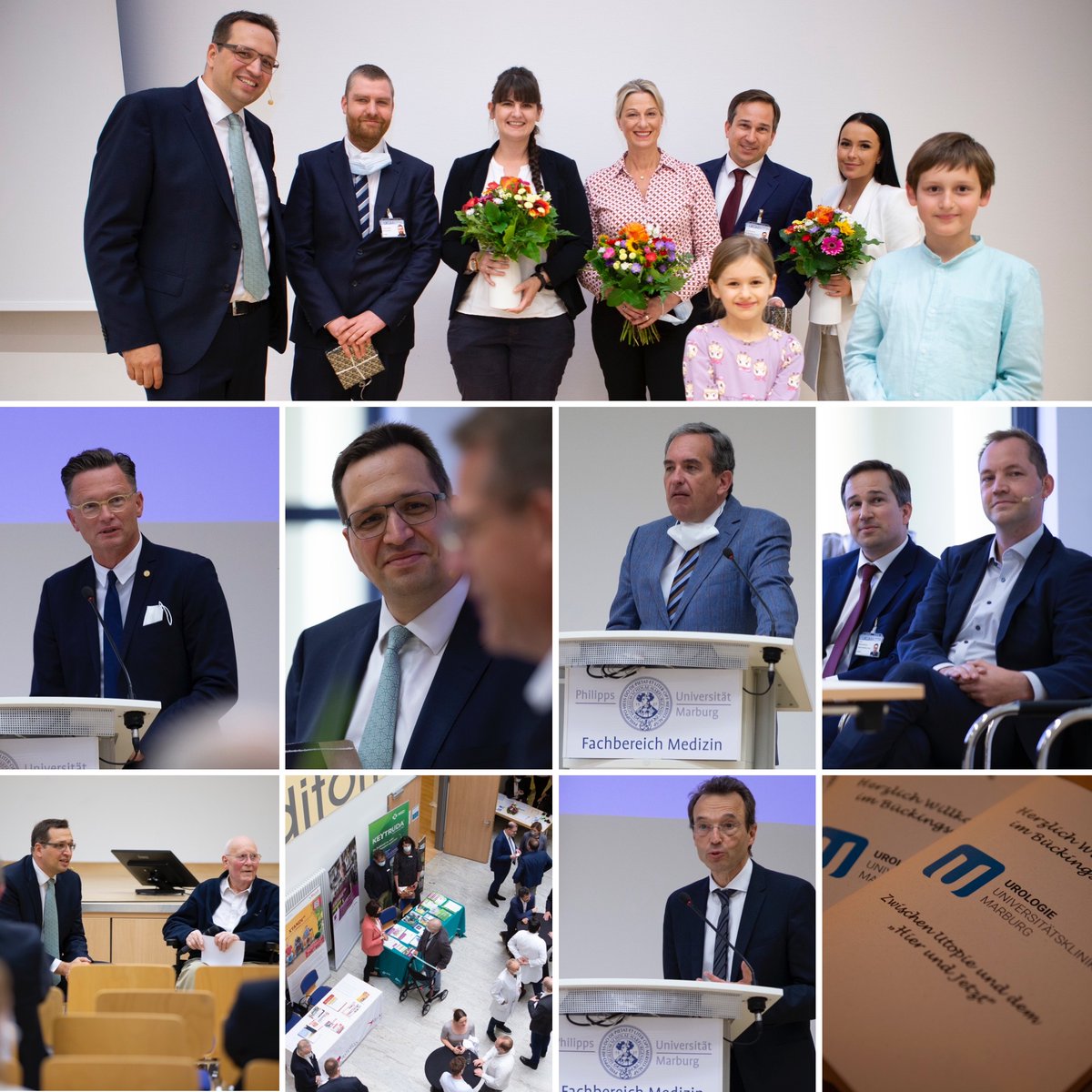 Herzliches Dankeschön an alle Referent:innen, Gäste und Unterstützer:innen des #Symposium „#Urologie zwischen Realität und Utopie“ am 16.09.2022 an der #unimarburg. Ohne all die fleißigen Menschen im Hintergrund wäre dies nicht möglich gewesen! Bis zum nächsten Mal in #marburg!