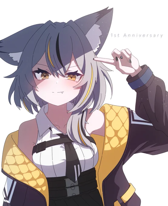 ミュリシアちゃん1周年おめでとう!そしてありがとうこざいます!#もにゅめんつ 