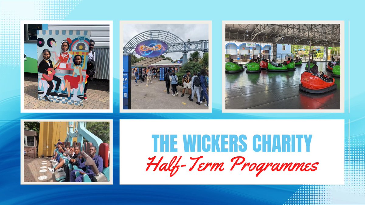 WickersThe's tweet photo. What a fantastic way to wrap up #TheWickersCharity half-term programmes. 🥰

🎢 Day trip to Thorpe Park 

🎂 Cake making with Cake Cult London at #hackneybridge

🎬 Film Workshop with FMLY CRTV (Family Creative)

👉 Visit our website https://t.co/mbWiROWS62 https://t.co/JVSJ6SYEvy