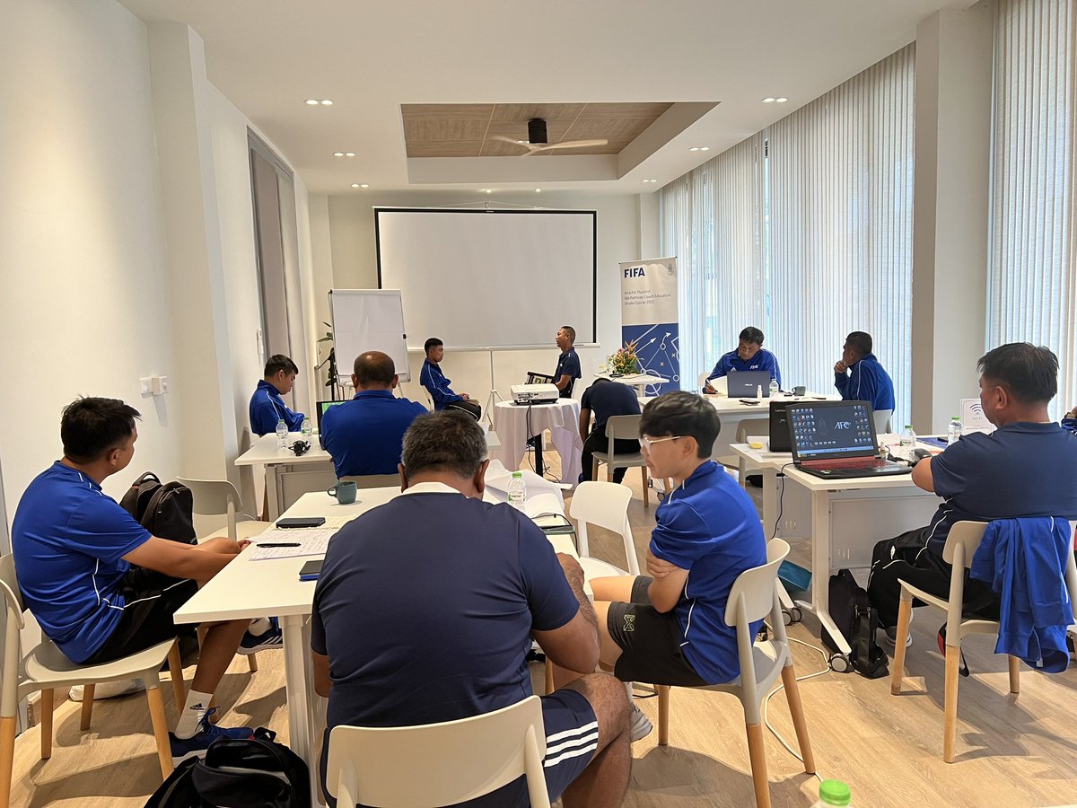 FIFA/FA Thailand. MA Pathway Coach Educators 2022. Koh Samui