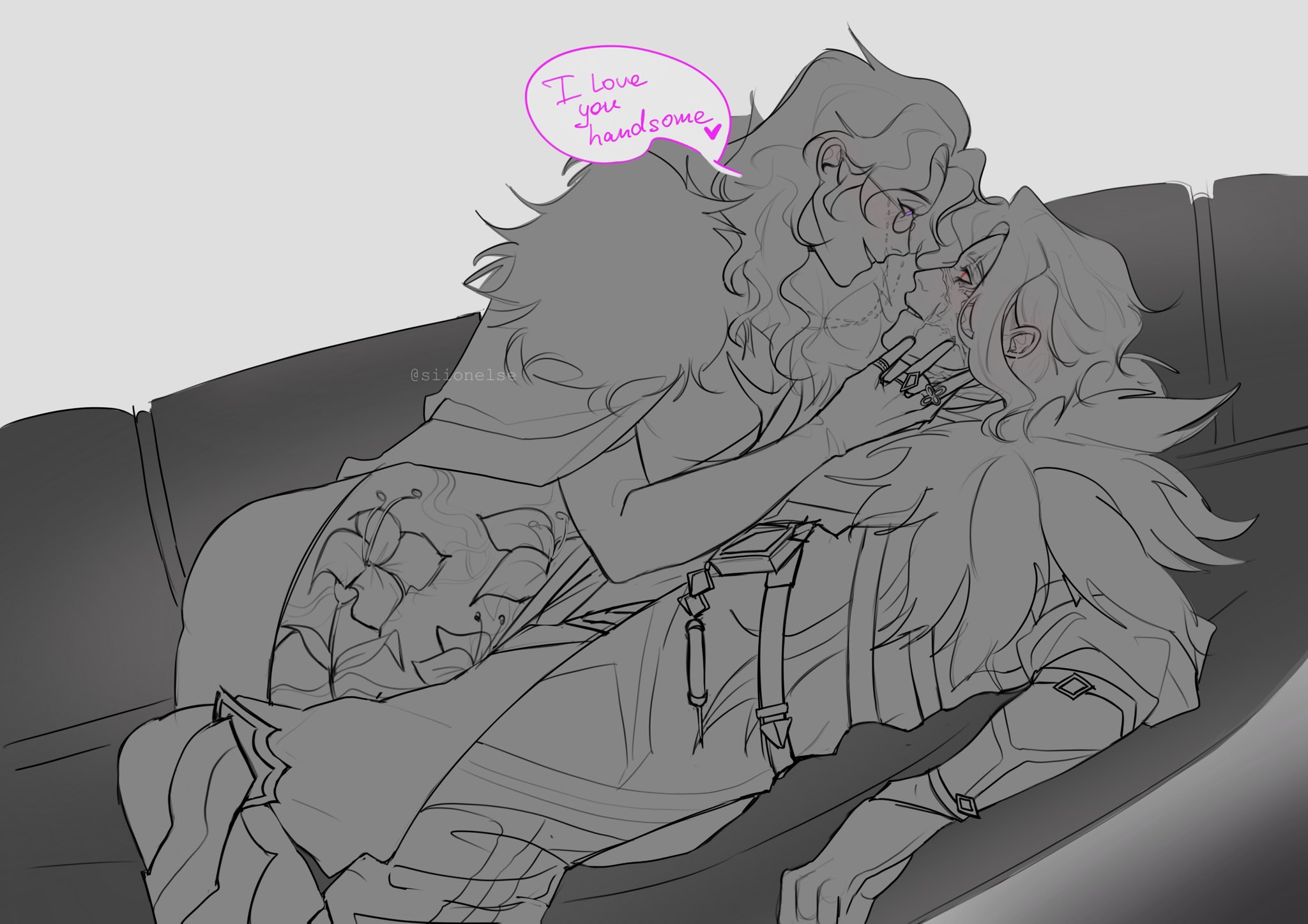 Siion🪙🧪 (comms open) в X: «💜 #dottolone #Dottore #Pantalone  #genshinimpactfanart t.co6WzSj0H5ZP»  X