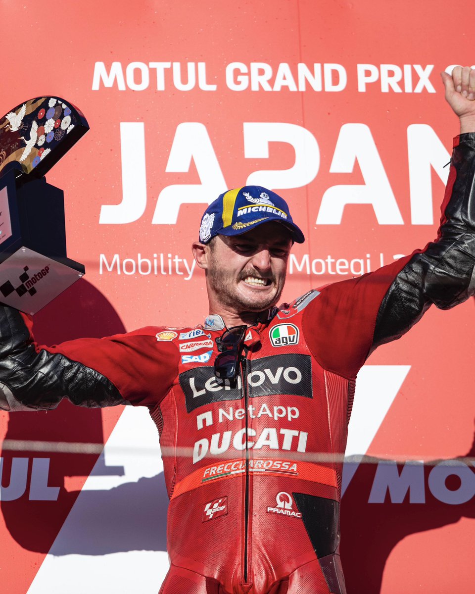 XFuera_Official's tweet photo. Your 2022 Japanese MotoGP winner! @jackmilleraus 🇦🇺🦘 https://t.co/8aVtJ0ZzdO