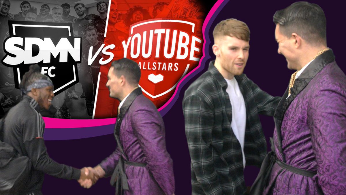 🚨Tonight! 7pm 💪 #sidemenCharityMatch #Sidemen #YouTubeAllstars