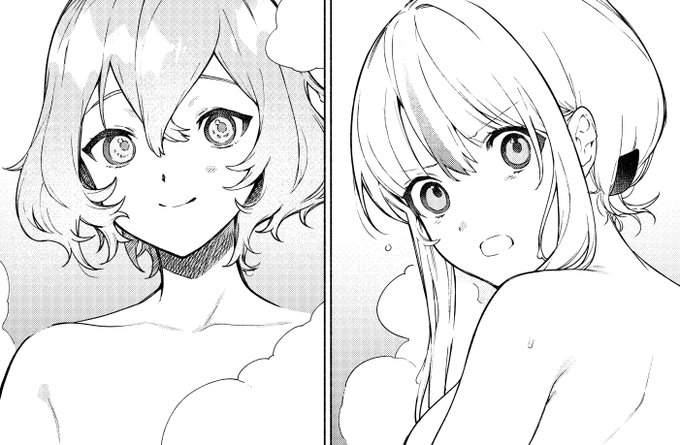 『〆切前には百合が捗る』
9/24発売のビッグガンガンに第11話掲載されています!

〆切から逃避して、富山に旅行中の2人。
その途中、今まで見たことのなかったヒカリの姿を目の当たりにした愛結は、ついに……。

コミックス2巻は11/25発売です!
https://t.co/JIdwYKZmOm #〆百合 