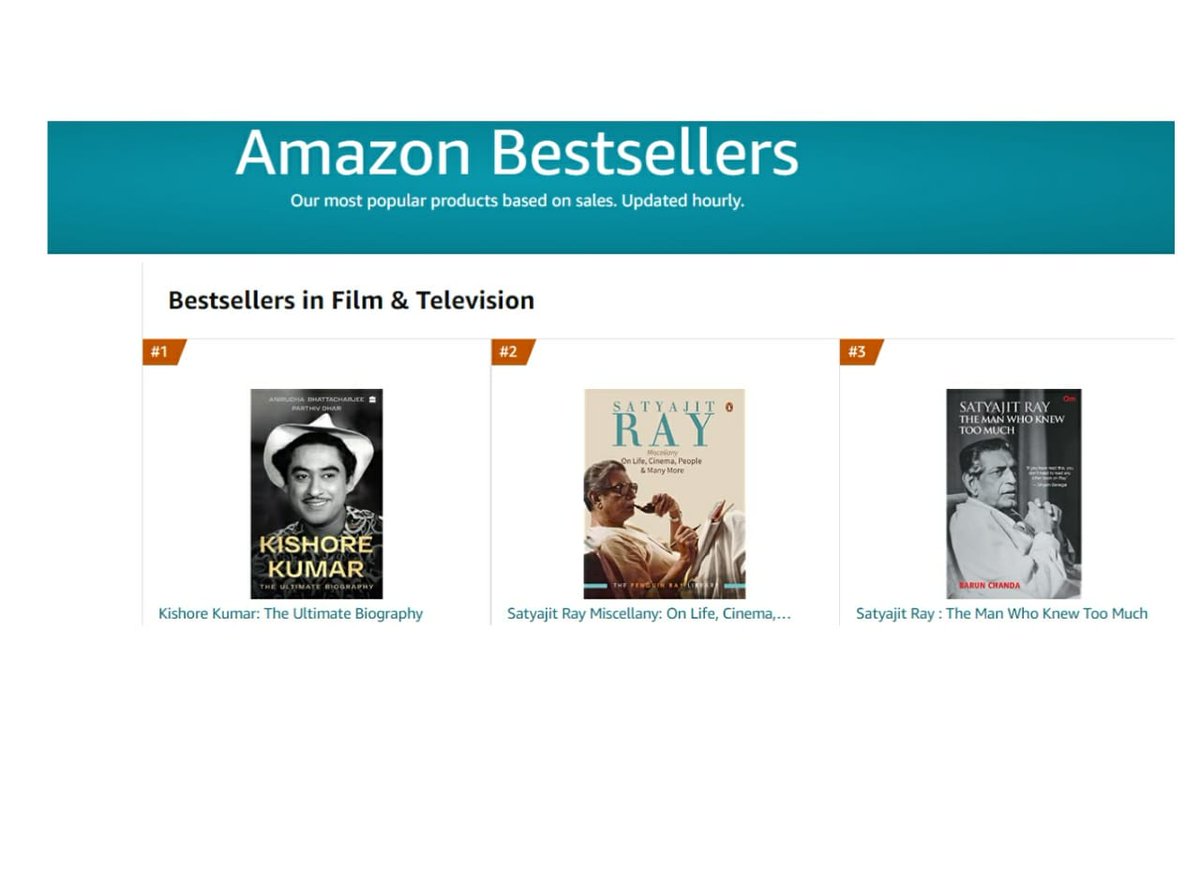 Parthiv Dhar (@1parthivdhar) on Twitter photo Currently trending at #1 in Amazon best-selling list under Films and Television categories.. grateful 🙏🏻🙏🏻🙏🏻 <a href="/PritishNandy/">Pritish Nandy</a> Currently trending at #1 in Amazon best-selling list under Films and Television categories.. grateful 🙏🏻🙏🏻🙏🏻 <a href="/PritishNandy/">Pritish Nandy</a>