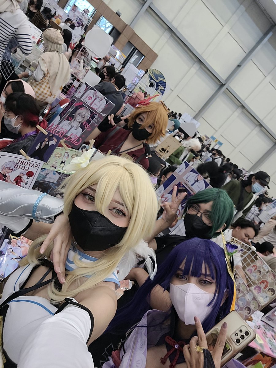 aaaiita's tweet photo. Otsukaresamadeshita~ thankyou for today yaa. Love u all 🥰🥰🥰 https://t.co/Yxu5po3PfP