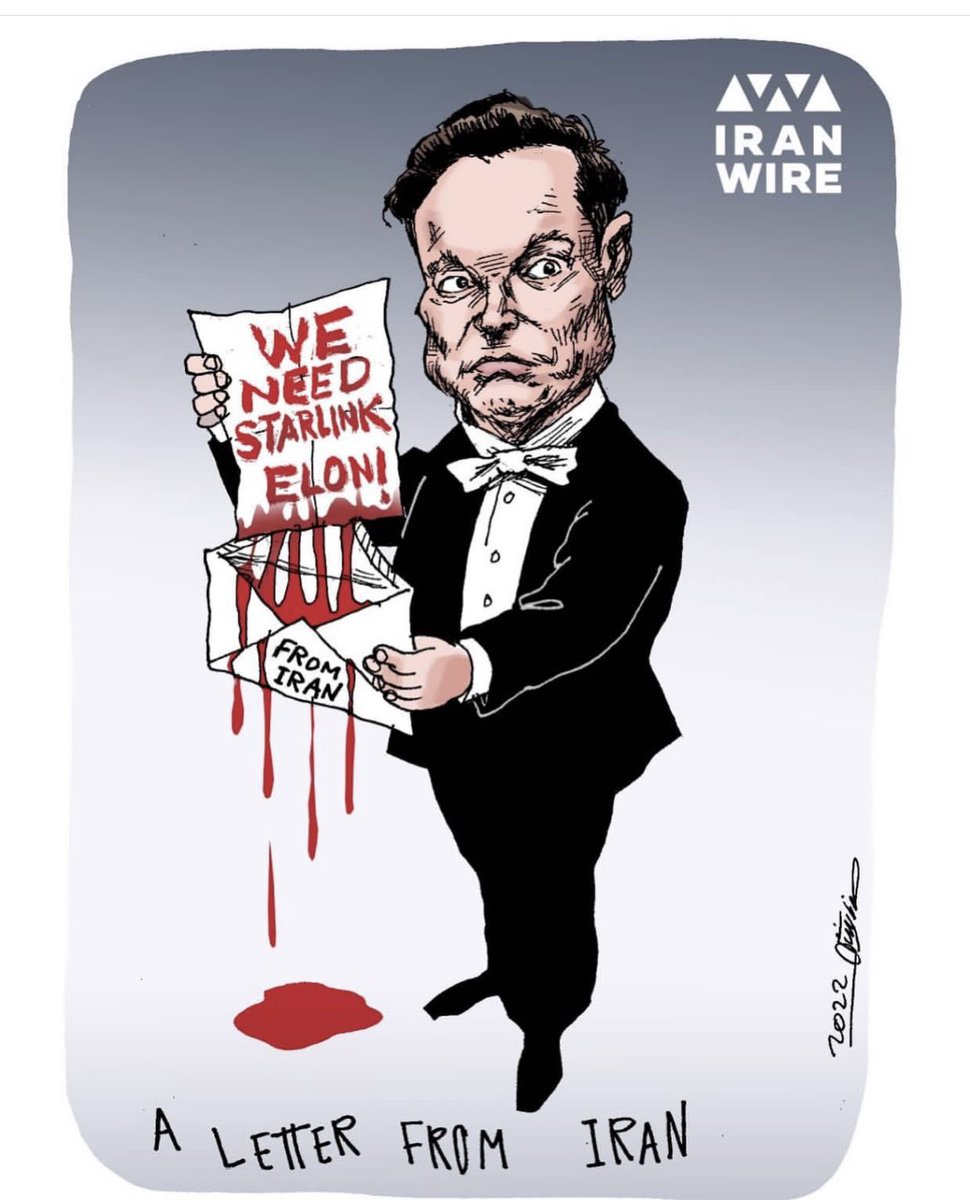 parsavalaei's tweet photo. #IranProtests2022 #MahsaAmini #OpIran #مهسا_امینی 
Elon, you’re gonna be hero for our people. https://t.co/5SoMx0uFF4