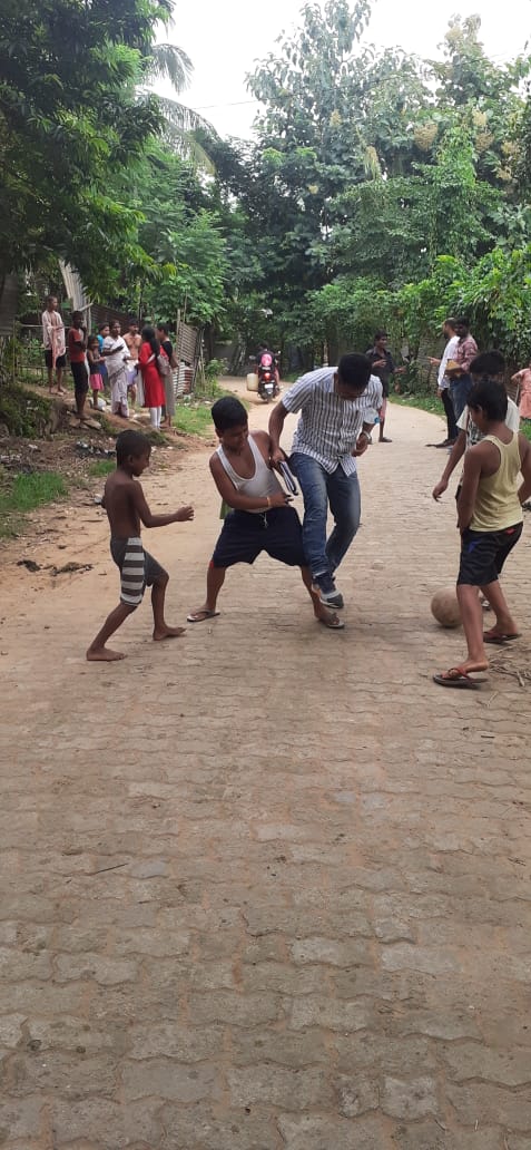 psjohnlongkhaye's tweet photo. Milanpur, Sontala, P. O Mirza, Kamrup district, Assam. "Field Visit".  @nss_rdguwahati @_NSSIndia https://t.co/bpaNjwUUer