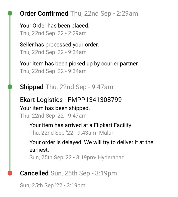 kskkirankumar's tweet photo. @Flipkart if you don’t have a product please shutdown your business but giving offer and cancellation from your end is not ethical.
#FlipkartBigBillionDays #flipkartscam https://t.co/v7zNdkuGBr