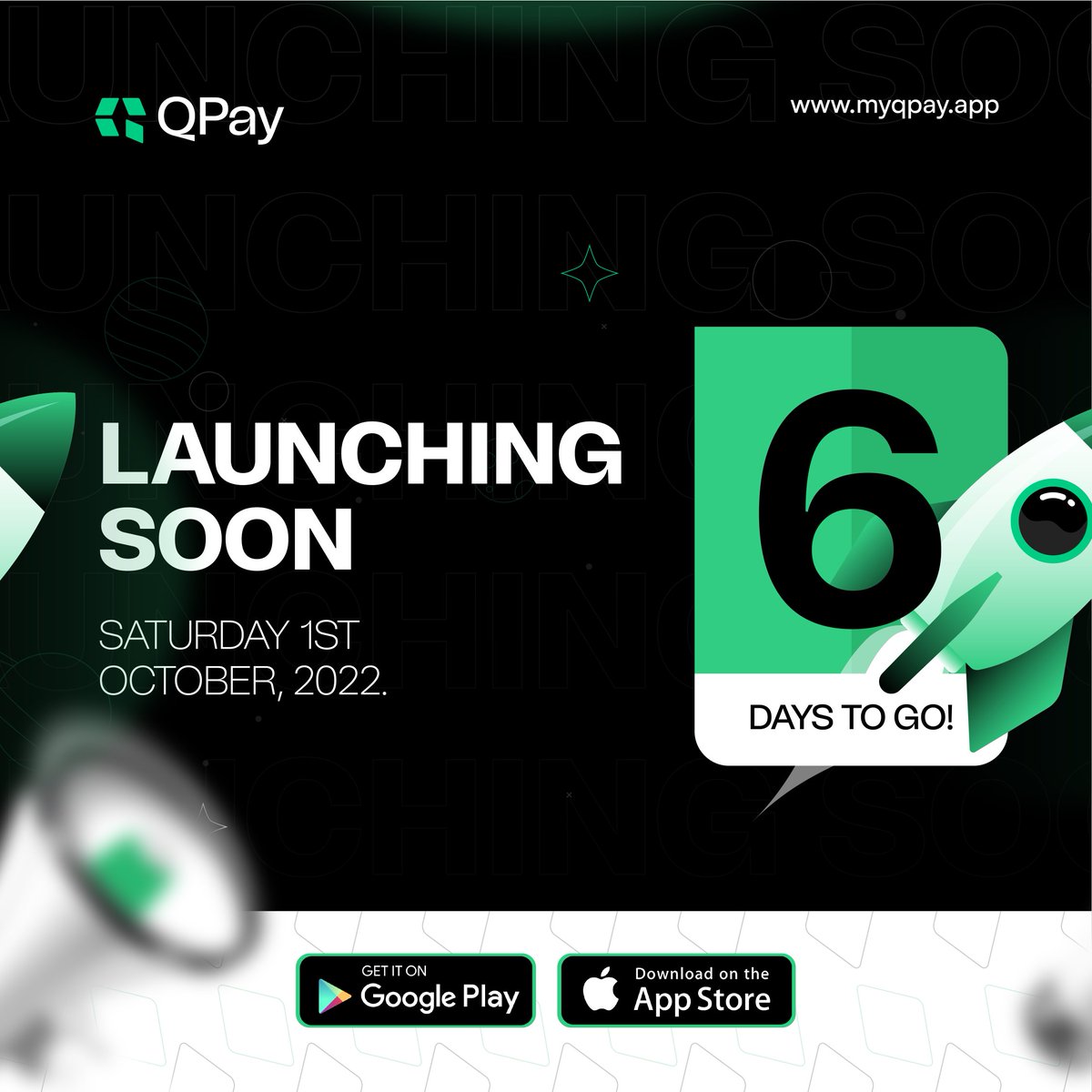 myqpay_app's tweet photo. It's almost here now, just a little further
The long awaited financial ease for you the entrepreneur

#Qpayishere
#Qpay4U
#TheLaunch
#Qpay https://t.co/3KiOlHp0pF