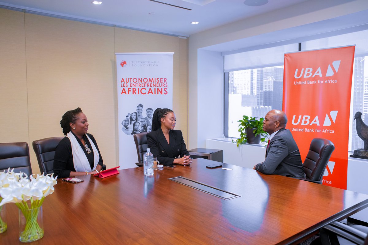 It’s all about climate change and actions!
I hosted <a href="/bogolokenewendo/">Bogolo Kenewendo</a>; Special Advisor, <a href="/UN/">United Nations</a> Climate change Champion at the <a href="/UBAamerica/">UBA America</a> HQ, ahead of #COP27 in Egypt on the increasing need for African voices on climate change.
