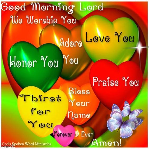 Good Morning Lord! We Worship You! @alivecausejesus @marilyncapps @barnes_cynette @elaine_perry @innocentbyabag5 @marion_fairy @aidan52420511 @reginahhope @alokpani @great0727 @trinitysfaith @soniakris13 @elmonique445 @kjwari @youthlove2 @priscil55827536