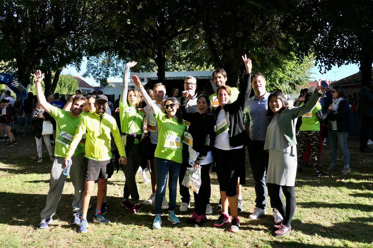 ADublanche's tweet photo. 🏃🏻‍♀️Heureuse d’avoir couru pour la bonne cause !
Ambiance incroyable pour la 5e édition de la #Frappadigue ! 
👍🏻La totalité des fonds récoltés sera versée à l’Association de Natation de #Sartrouville pour des stages a destination d’enfants &amp; jeunes adultes en situation de #handicap https://t.co/8QVhyIzNVG