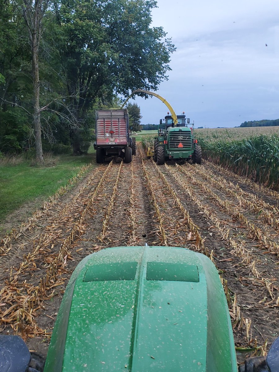 Thank you to <a href="/BoersenRoger/">Roger Boersen</a> and the team at Boern View Farms for a memorable day chopping silage!  This farming thing can be pretty fun, but not sure if I should give up my day job just yet!