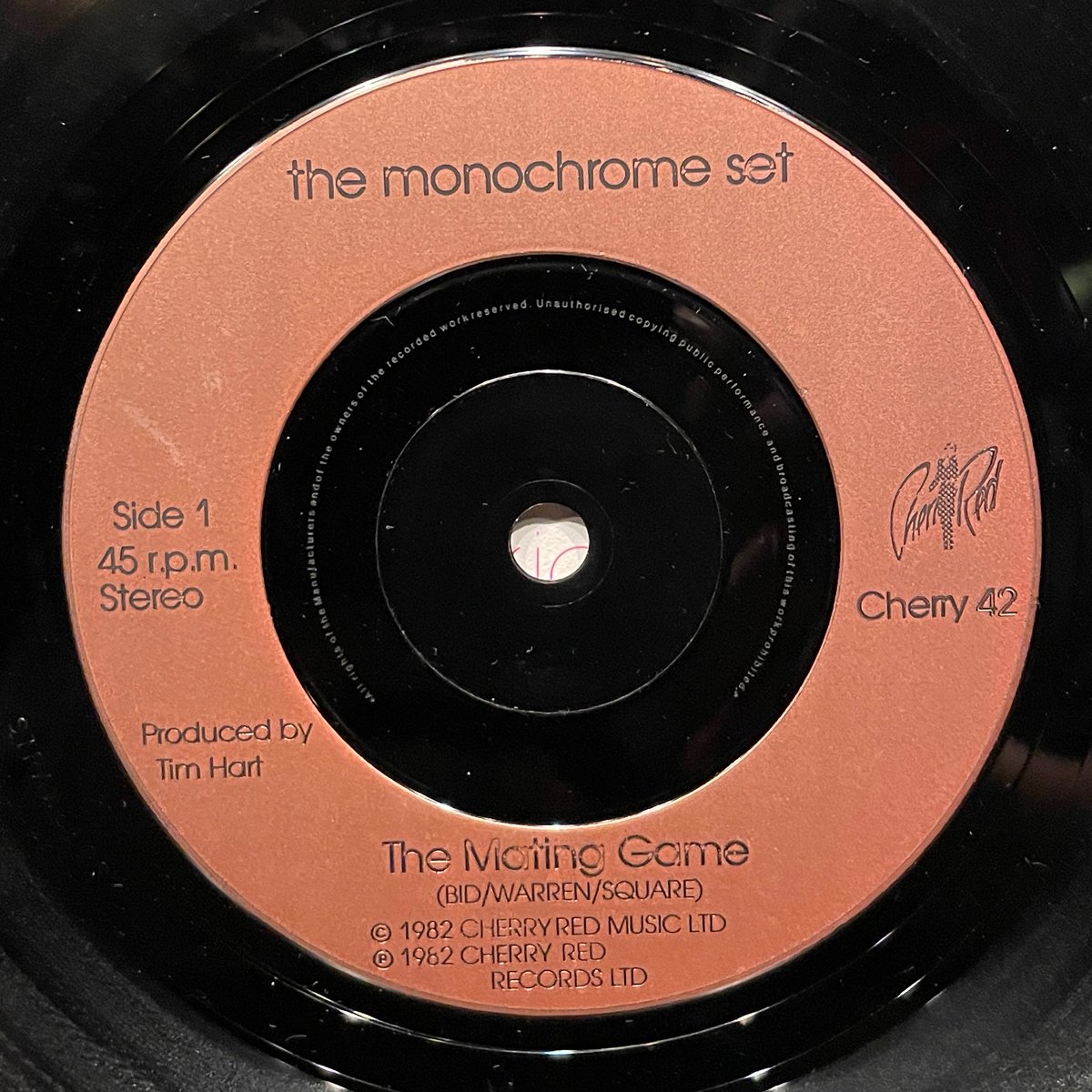 MILEHIGHCLUB202's tweet photo. ほな7いこか
THE MONOCHROME SET / the Mating Game [’82 Cherry Red --- Cherry 42]　　　
#TheMonochromeSet #TheMatingGame #EligibleBachelors #TimHart #vinylbar #recordbar #レコードバー #mhc25092022
https://t.co/tOWnWDQ1qk https://t.co/054ZmyznYR