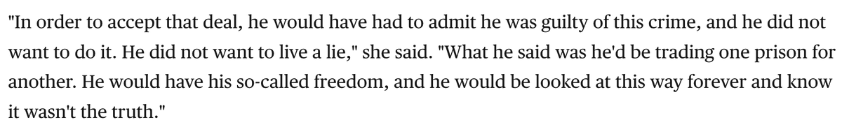 EvidenceProf's tweet image. Here's @SuterLaw on why Adnan Syed rejected the plea deal he was offered in 2018: cbsnews.com/news/adnan-sye…