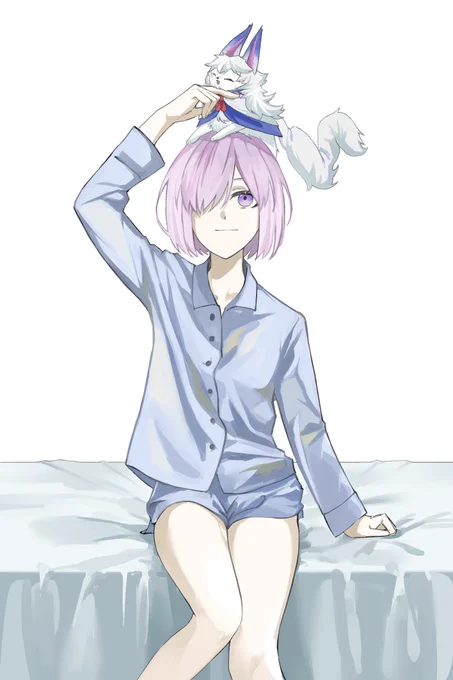 朝のマシュ #FGO 