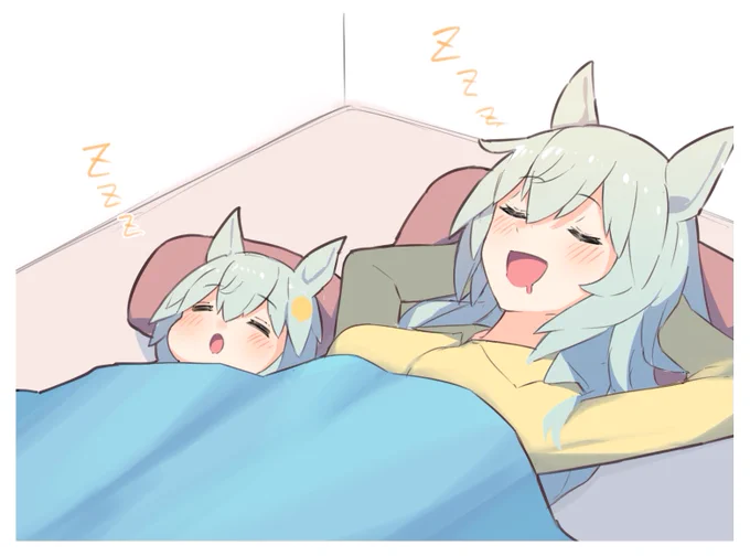 寝る子は育つ…#ウマ娘 