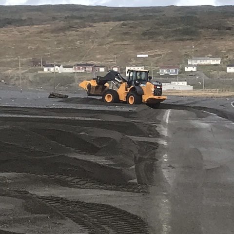 Cleanup is underway on Route 90 at St. Vincent’s on the southern Avalon. 

The road is open for emergency vehicles.  Updates are being provided as work continues. 
#nltraffic #fiona #govNL