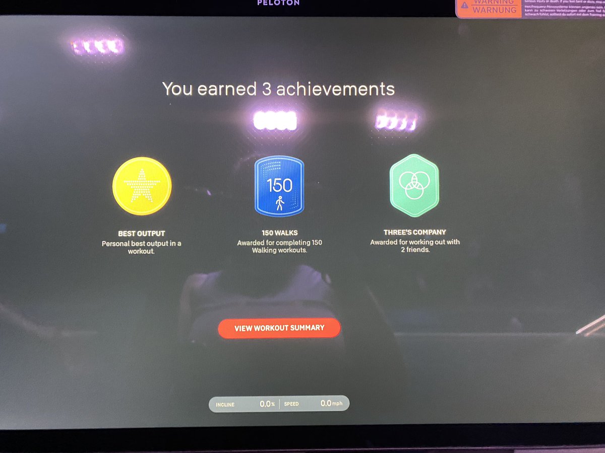 Awesome 30min Country Walk studio class with <a href="/Susie__Chan/">Susie Chan</a> today! <a href="/onepeloton/">Peloton</a> #PSL Lovely to meet you!