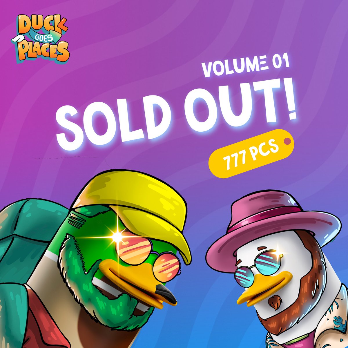 Good News, we are officially SOLD OUT Ducks 🙌🏻🥳