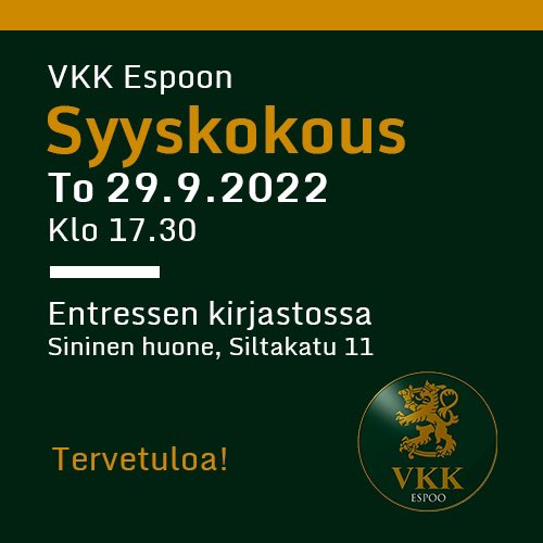 VKKEspoo's tweet photo. https://t.co/P9dRRtduQ7
