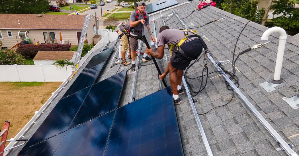 maxboykoff's tweet photo. read 'How the New Climate Law Can Save You Thousands of Dollars' from home energy improvements, home renewable energy installations, rebates on energy-efficient appliances, & heat pumps to new/used electric vehicles
https://t.co/8cajO9yC8D by @CoralMDavenport #ENVS5000 https://t.co/XwZ7dJ70vp