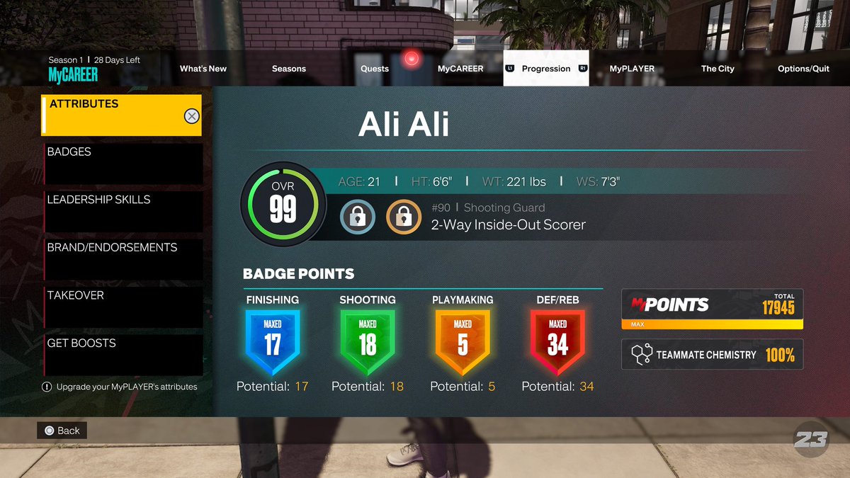 FenkenDmzZ's tweet photo. My NBA2K SERVICES in NBA2K23 NEXT GEN ARE BACK! (PS5)

🎮 Customer: @AAlShuwaikh_
📍Service: FULL BADGES &amp; 99 OVR
⏳️TIME SPENT: 33 HOURS

📩If you want the FASTEST and SAFEST NBA2K23 Badge and Overall Grinding services, Hit my DM

Like and Retweet is very much appreciated 🙏 https://t.co/ieLCDs4hQ8