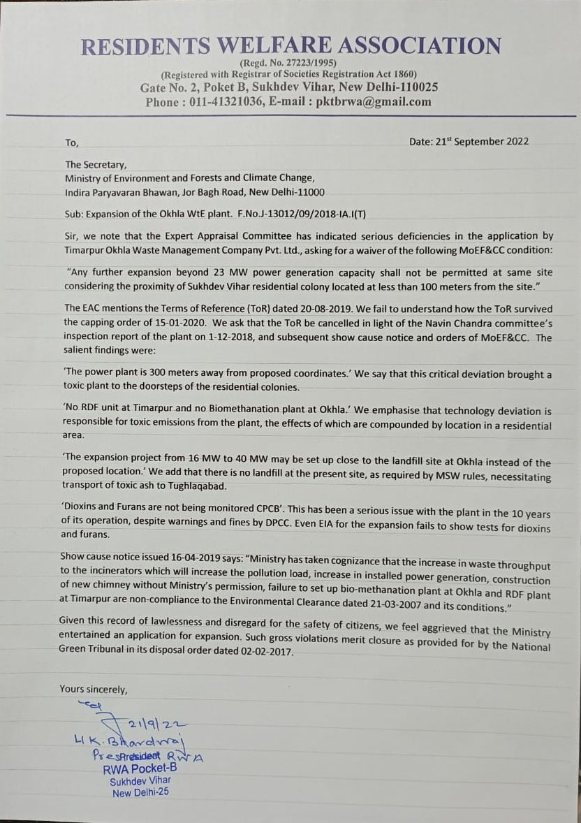 cleanAirBharat's tweet photo. @byadavbjp 
@CAQM_Official
@moefcc
@DrGargava
@LtGovDelhi
@NITIAayog
@PMOIndia
@MoHFW_INDIA
@CPCB_OFFICIAL

Pls Shut down the polluting #WtE #okhlaplant instead of expanding it.#Delhi residents already suffer greatly from non-communicable diseases #airpollution #healthrisk
@WHO https://t.co/iTYRvNCyfg