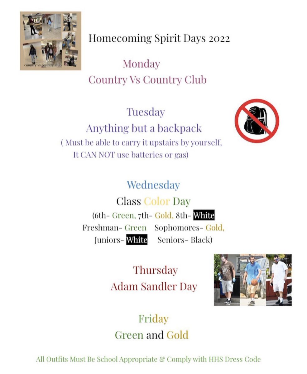 HHS Student Section tweet media