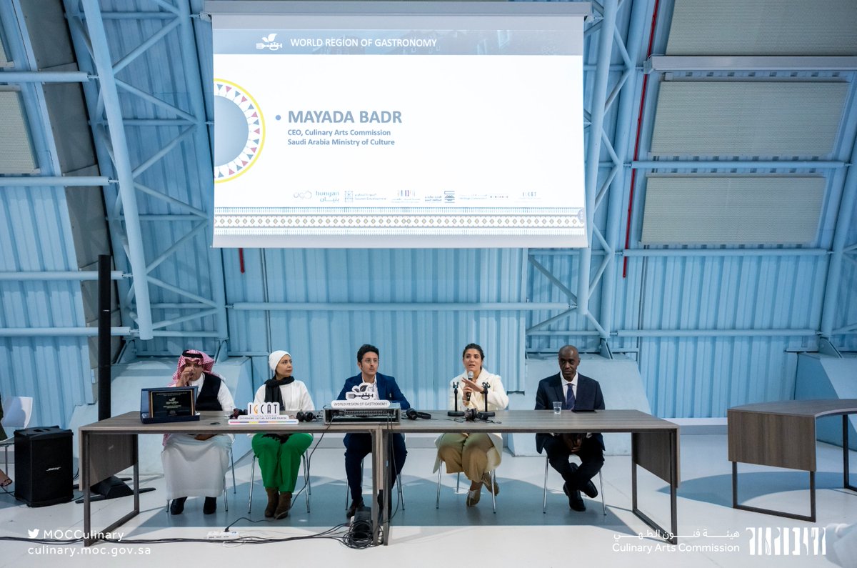 MOCCulinary's tweet photo. The CEO of the  #SaudiCulinaryArtsCommission @CEOculinaryKSA praised the unique value Aseer adds to the global culinary map as the first non-European region to be awarded the international title.

#AsirWorldGastronomyRegion https://t.co/8qdz4u2CeS