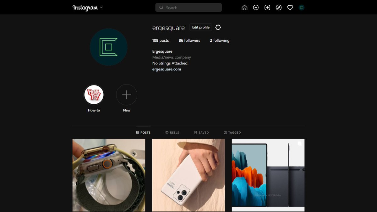Ergesquare's tweet photo. Instagram Desktop version now supports Dark Mode...
.
.
.
#Ergesquare #Instagram #InstagramDesktop https://t.co/aLVFxOPatt