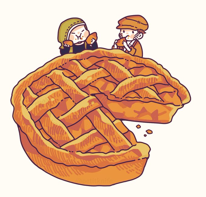 「food pie」 illustration images(Latest)｜4pages