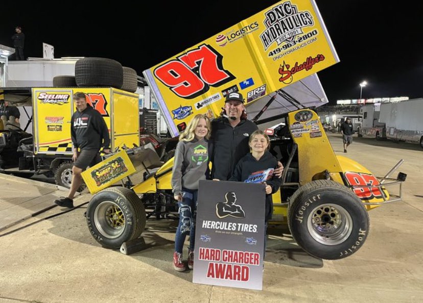 Just another busy Saturday. Addie ran her best time of the year (22:41.2) and <a href="/GregWilsonw20/">Greg Wilson</a> went 23rd to 6th on the final night of the 4 Crown. Thanks <a href="/JasonCurlis/">Jason Curlis</a> for letting me borrow truck to get back and watch Addie run!