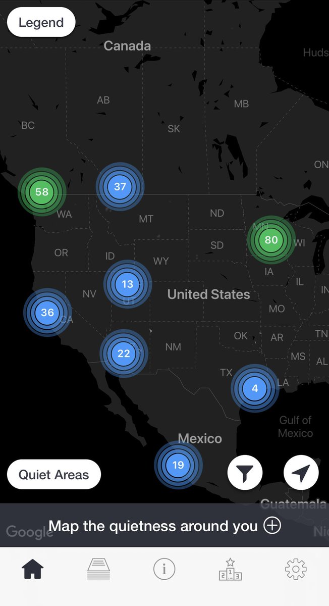 Hush City app tweet media