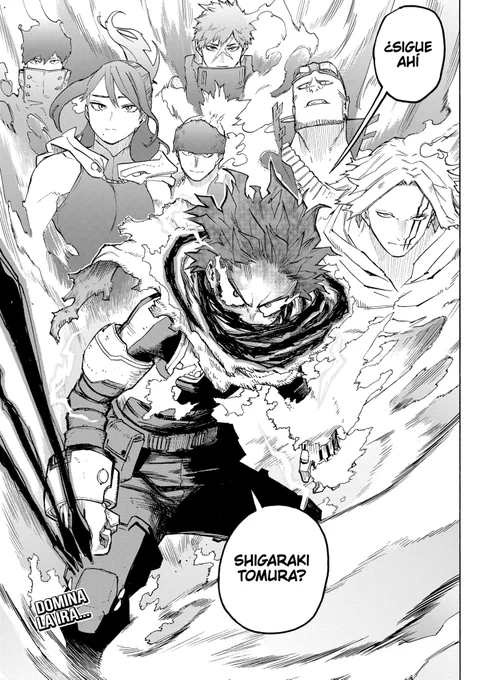 AGAIN, I REALLY WANT A WHOLE SEQUENCE OF AFO RELIVING HOS OFA VESTIGES FOUGHT HIM WHILE SEEING DEKU DO THE SAME. PLEASE GIVE ME THAT HORI. 