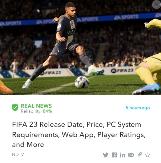 FIFA 23 Release Date, Price, PC System Requirements, Web App