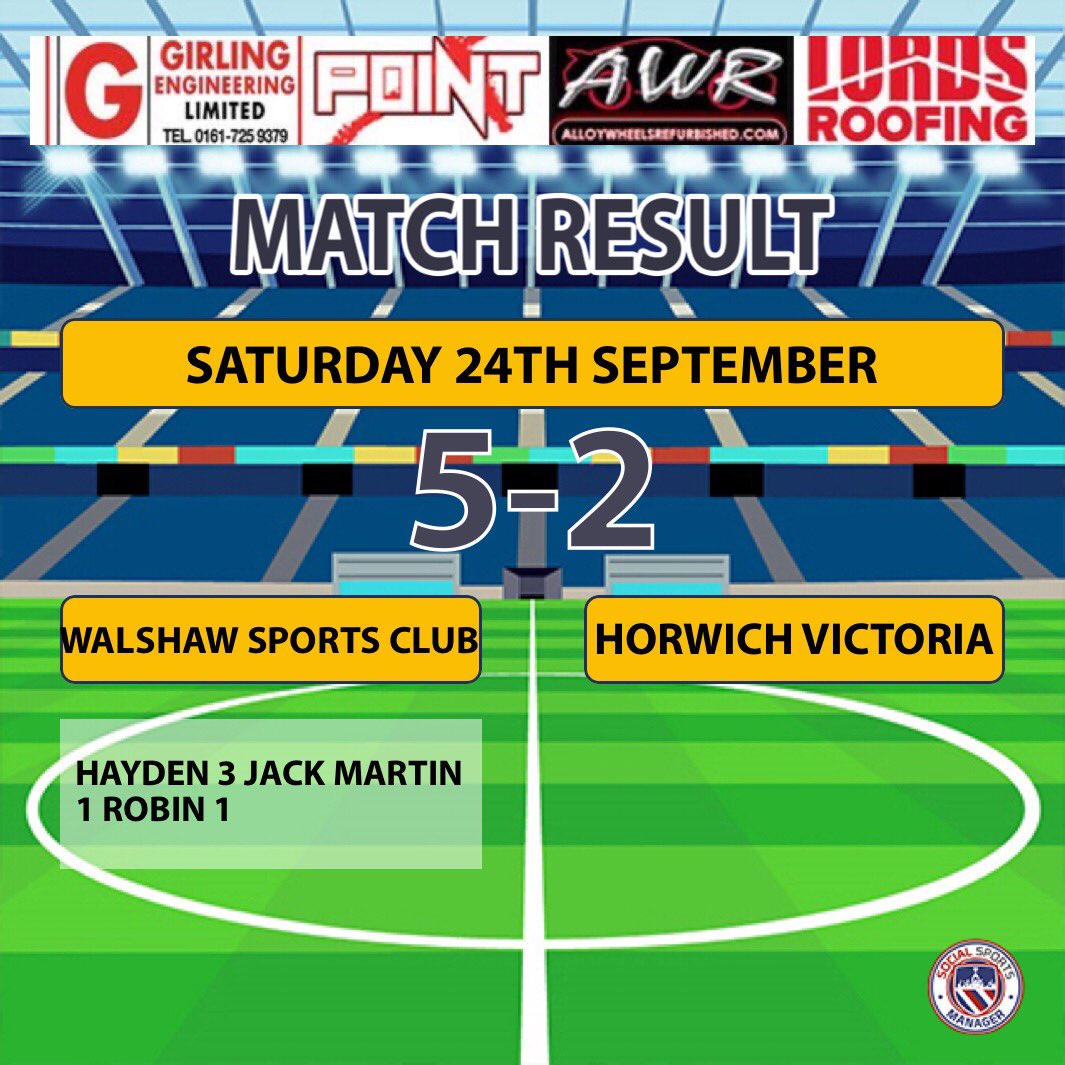 WalshawSportsFC's tweet photo. @lancsnonleague @eltonhighpe @Horwichvicfc94 @LancashireFA @pointxclo https://t.co/jMdxnR4tQE