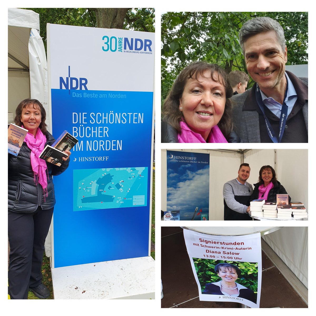 DiSalow's tweet photo. Als Krimi-Autorin beim NDR-Funkhausfest. https://t.co/13bP572qMp