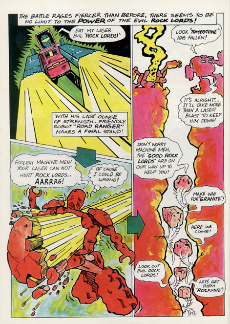 asorohanart's tweet photo. Oh no! It's the NARLIES!!!! #transformers #gobots #machinemen https://t.co/xOLpt1B7mz