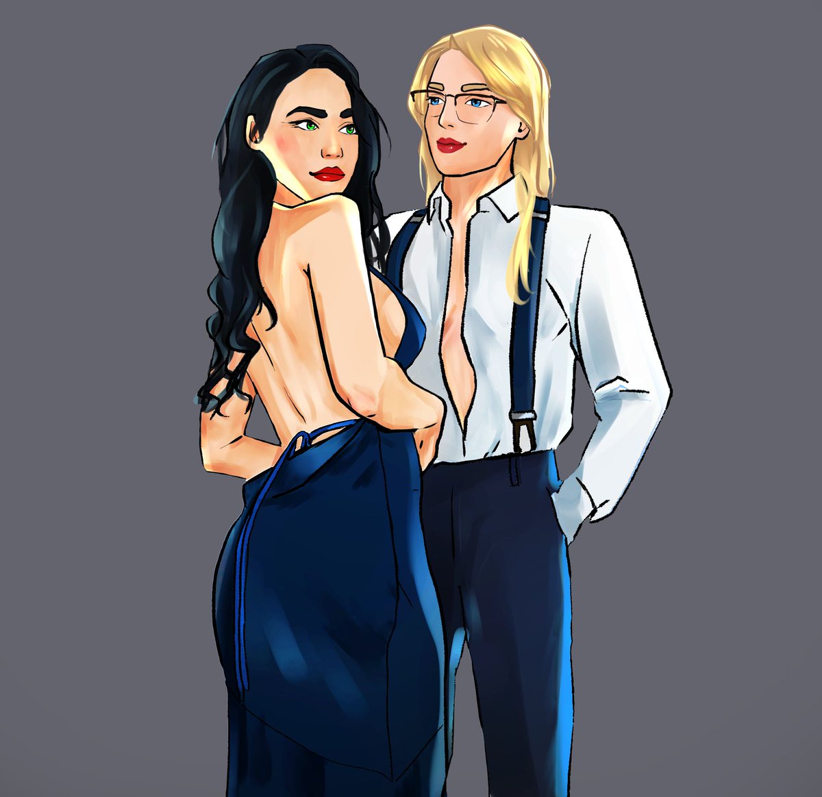 coffeeshib's tweet photo. gala date #supercorp https://t.co/YNK7aAo1RE