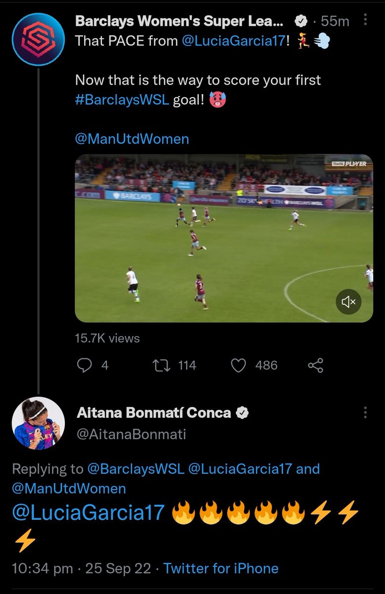 TheUtdID's tweet photo. Ehhh!? Kayanya ada yang tertarik ikut Lucรญa Garcรญa ke Manchester United nih! ๐
#MUWONEN https://t.co/9RsE37Nc2M