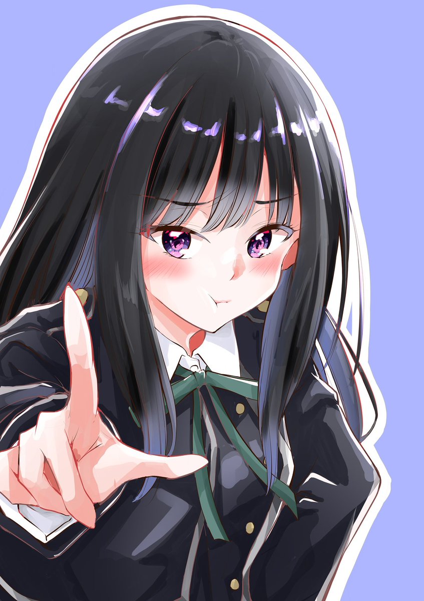井ノ上たきな 「#リコリコ 」|黒河佑弥のイラスト