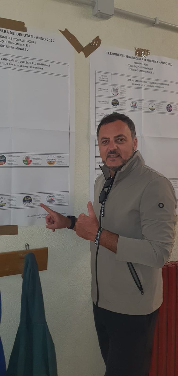 Ho fatto il mio dovere! 💪🏻🇮🇹🗳️

#ElezioniPolitiche2022